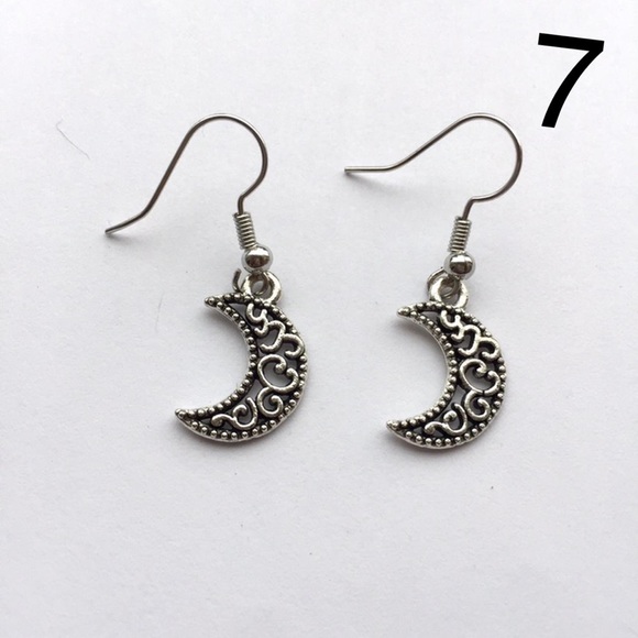 MOON EARRINGS - Picture 8 of 10